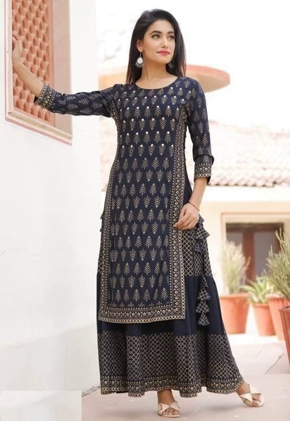 Layered kurtis sale online