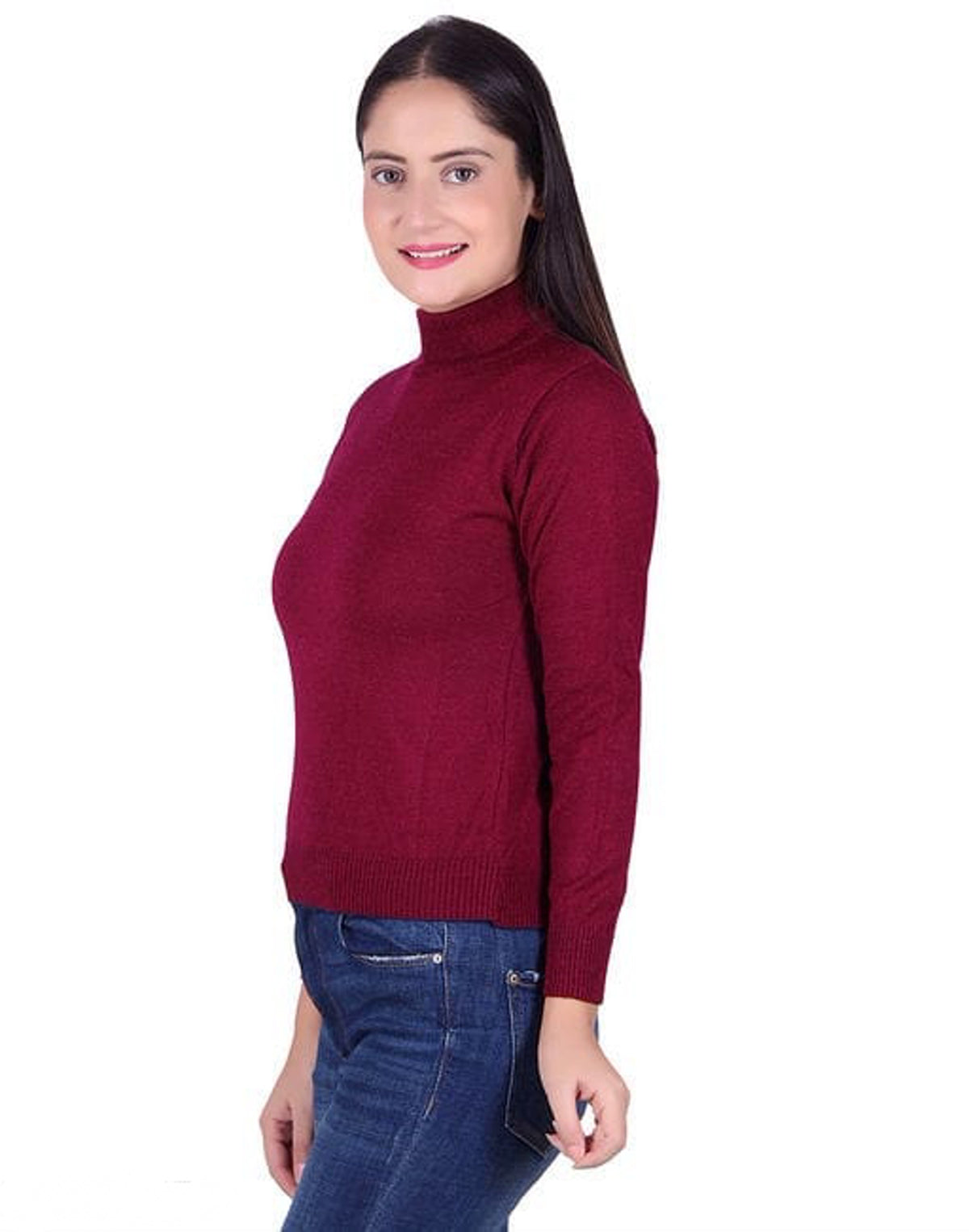 Womens sales maroon sweater