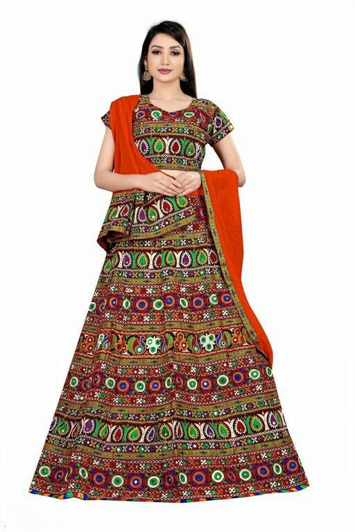 Fully Embroidered Navratri Chanaya Choli