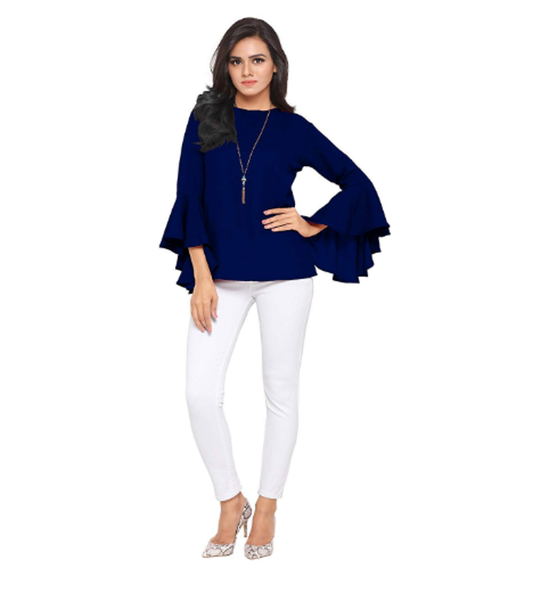 Stylish Crepe Designer Top